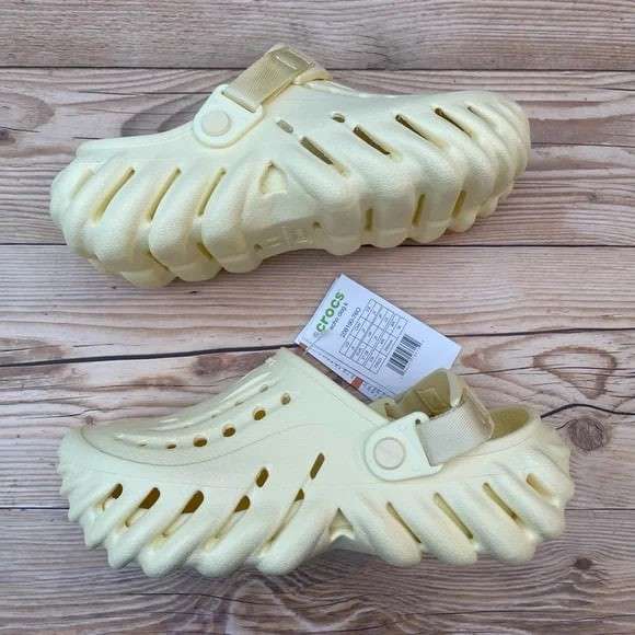 Жіночі Crocs Єхо Клог Жовті Echo Clog Buttercream — фото 14