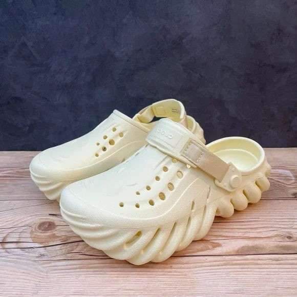Жіночі Crocs Єхо Клог Жовті Echo Clog Buttercream — фото 7