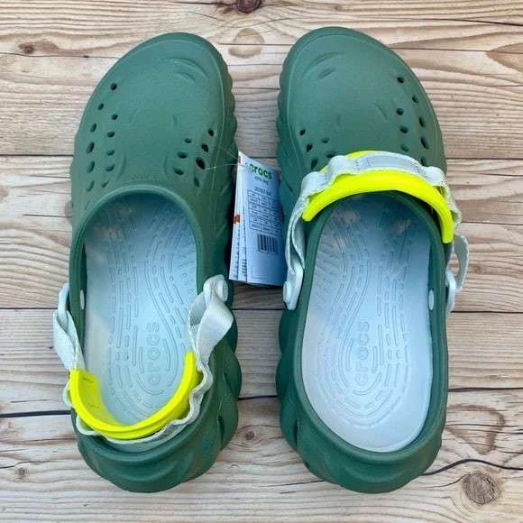Чоловічі Crocs Echo Clog Moss — фото 12