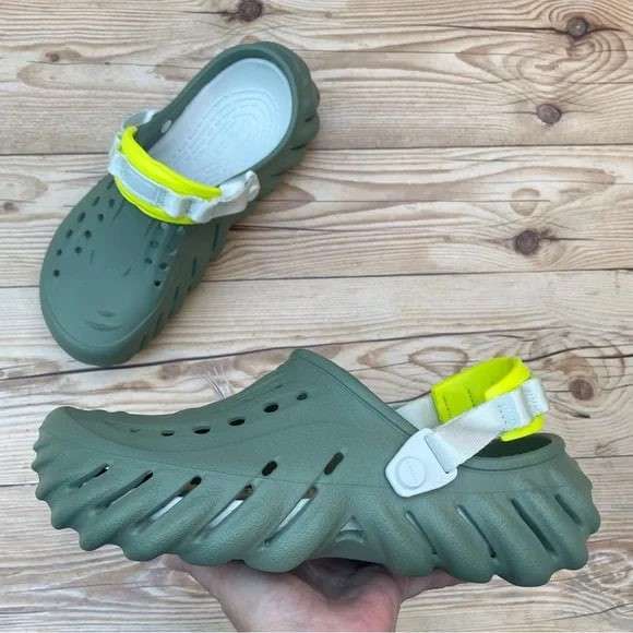 Чоловічі Crocs Echo Clog Moss — фото 15