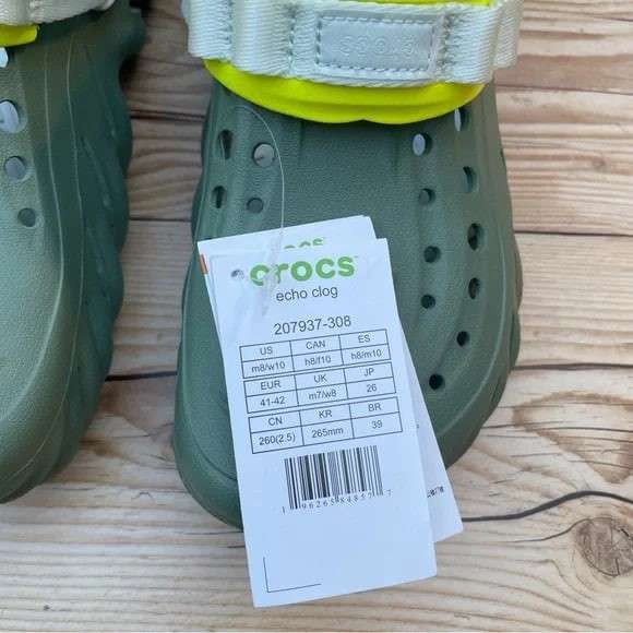 Чоловічі Crocs Echo Clog Moss — фото 3