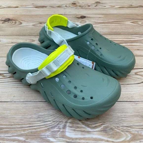 Чоловічі Crocs Echo Clog Moss — фото 4