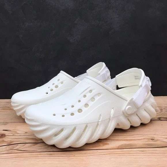 Crocs Echo Clog White — фото 11