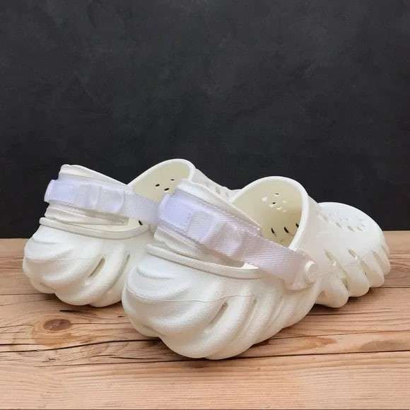 Crocs Echo Clog White — фото 14