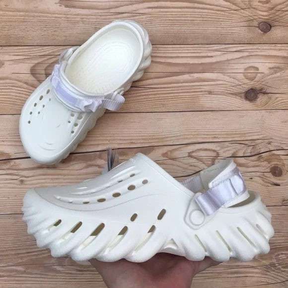 Crocs Echo Clog White — фото 3