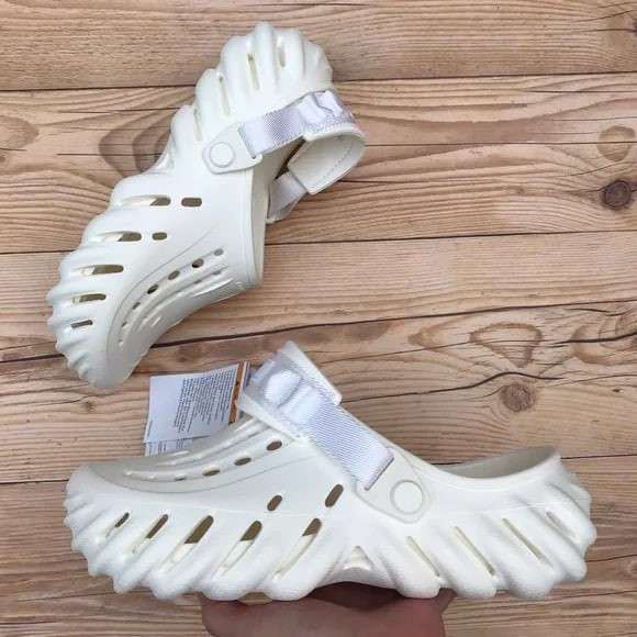 Crocs Echo Clog White — фото 4