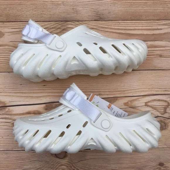 Crocs Echo Clog White — фото 7
