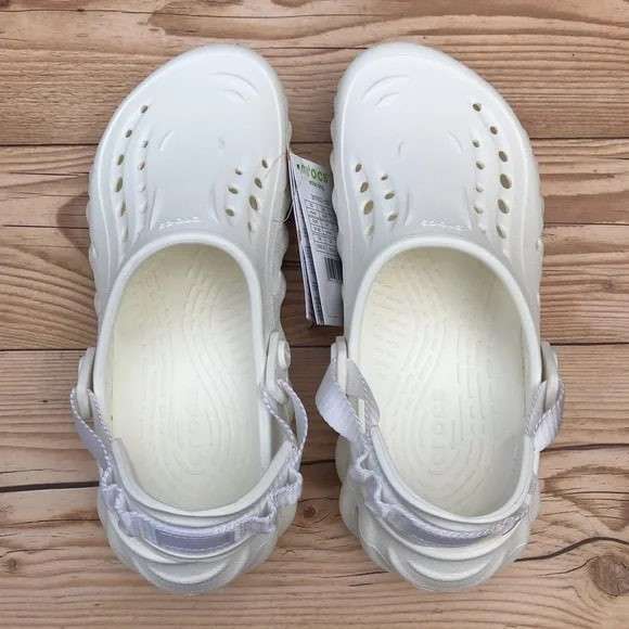 Crocs Echo Clog White — фото 8