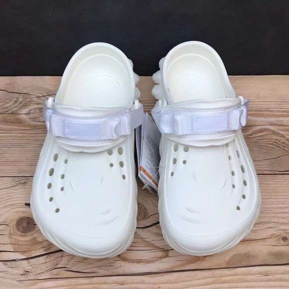 Crocs Echo Clog White — фото 10