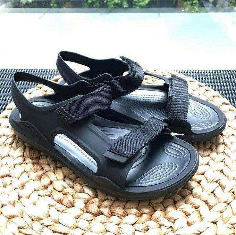 Чоловічі сандалії Crocs Swiftwater Expedition Sandal Black/Black — фото 2