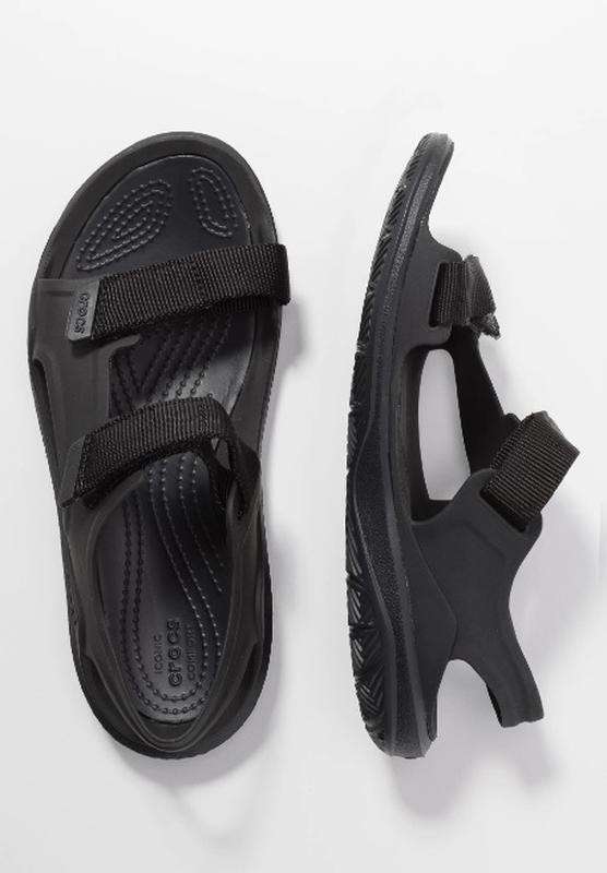 Чоловічі сандалії Crocs Swiftwater Expedition Sandal Black/Black — фото 9