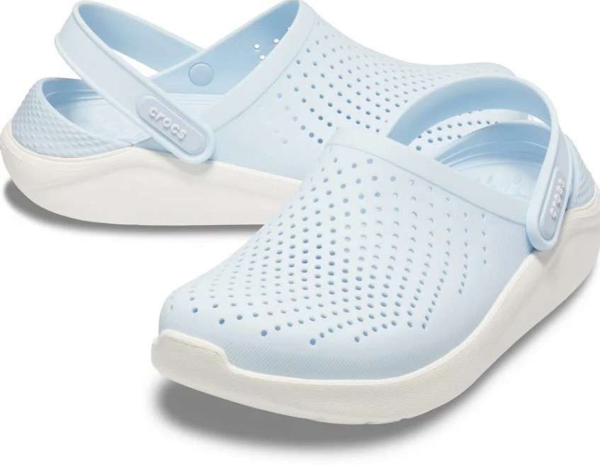 Crocs Лайтрайд Клог Блакитні LiteRide Clog Mineral Blue/White