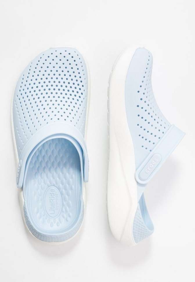 Crocs Лайтрайд Клог Блакитні LiteRide Clog Mineral Blue/White — фото 6