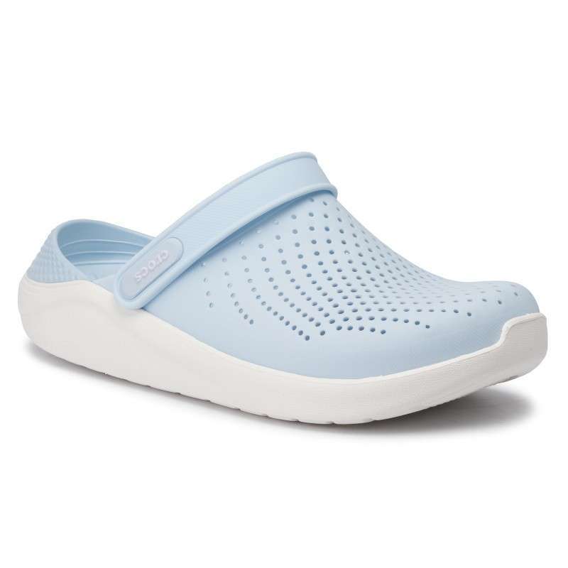 Crocs Лайтрайд Клог Блакитні LiteRide Clog Mineral Blue/White — фото 7