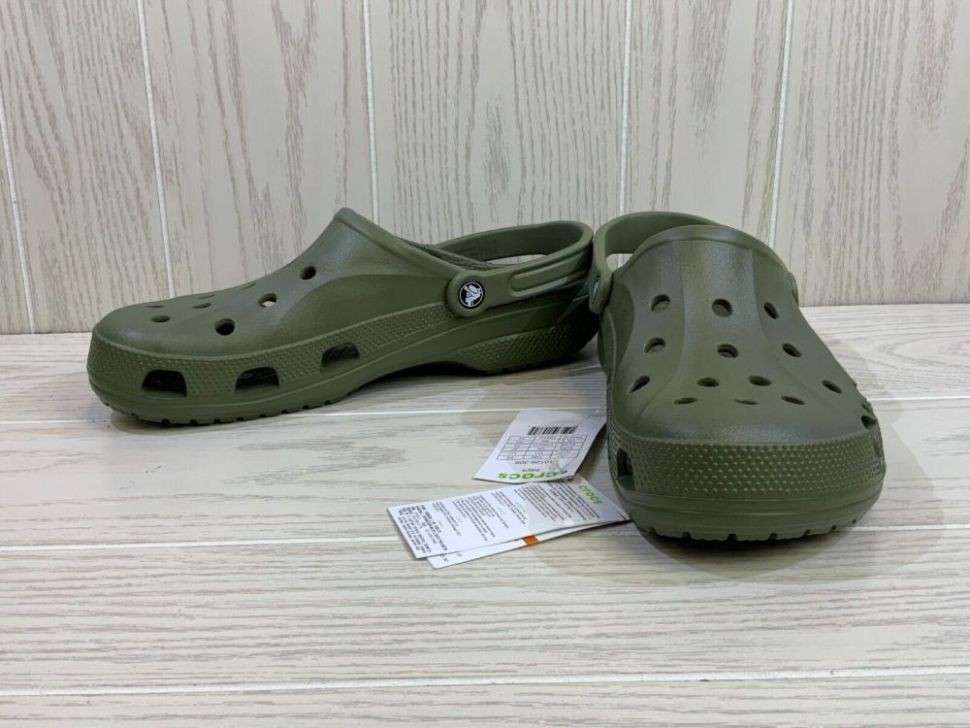 Чоловічі Crocs Baya Clog Army Green — фото 11