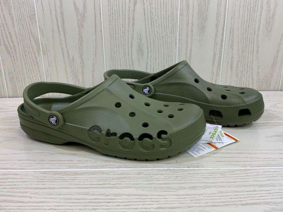 Чоловічі Crocs Baya Clog Army Green — фото 7