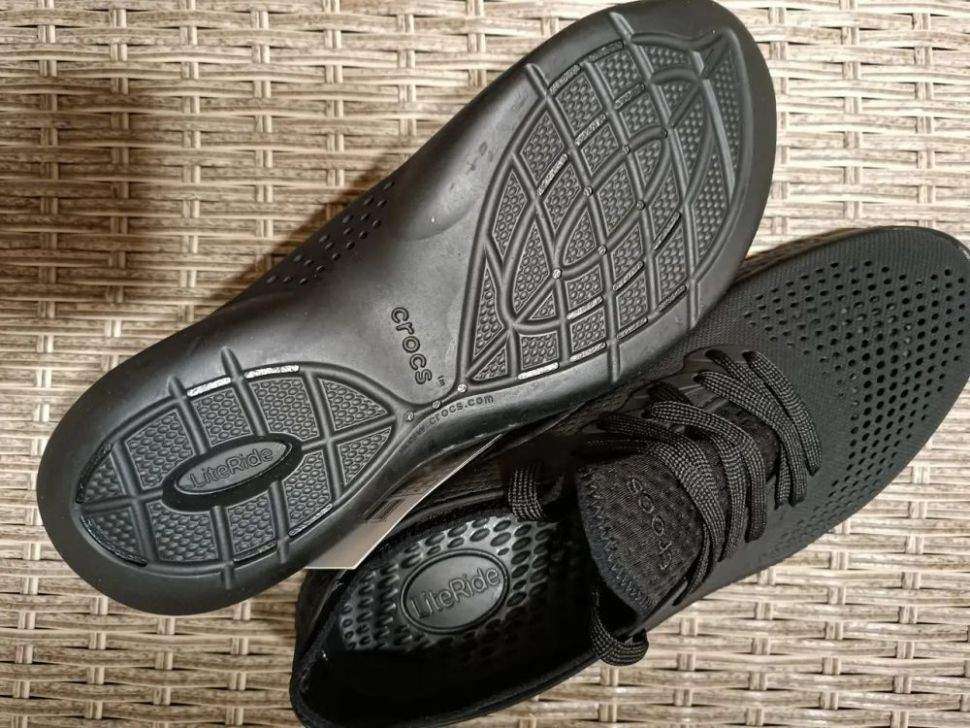 Чоловічі кросівки Crocs Literide 360 Pacer Black/Black — фото 8