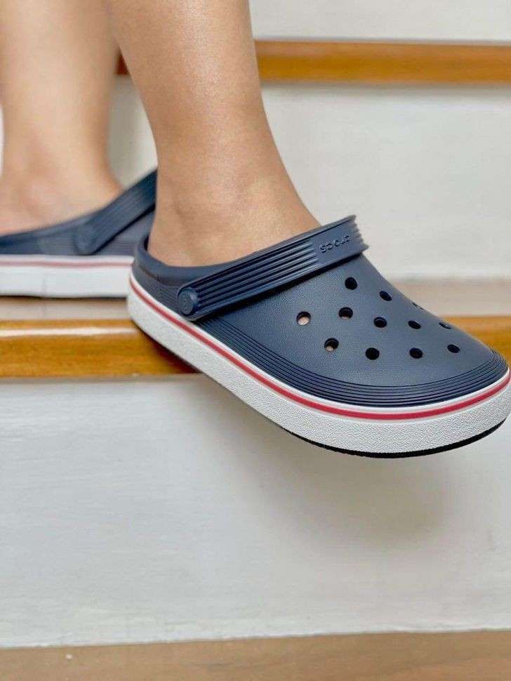 Crocs Крокбенд Клог Наві Сині Crocband Clog Off Court Navy — фото 4