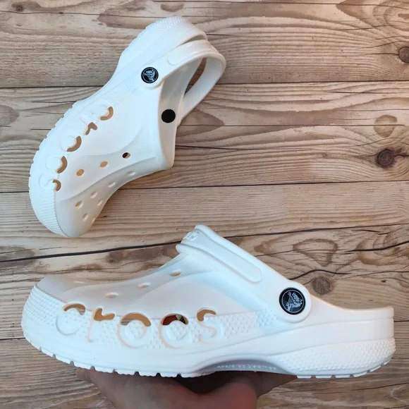 Чоловічі Crocs Бая Клог Білі Baya White Clog — фото 9
