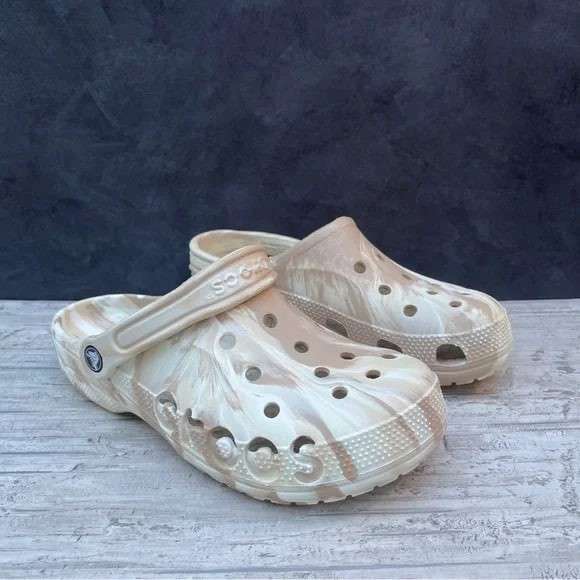 Чоловічі Crocs Baya Marbled Clog Chai/Multi — фото 13