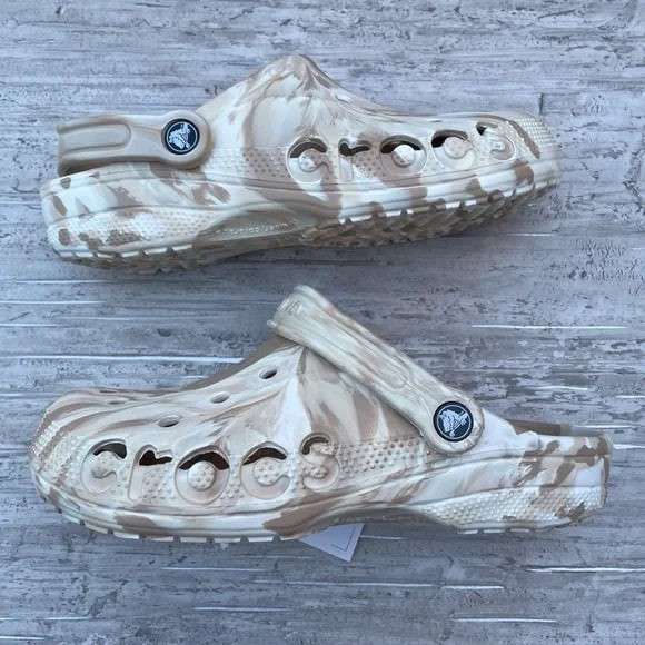Чоловічі Crocs Baya Marbled Clog Chai/Multi — фото 6