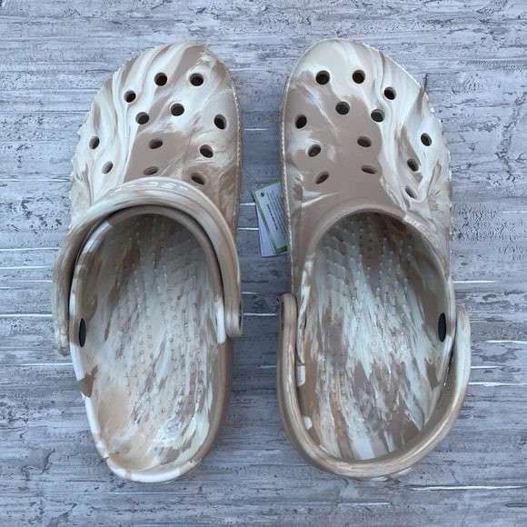 Чоловічі Crocs Baya Marbled Clog Chai/Multi — фото 7