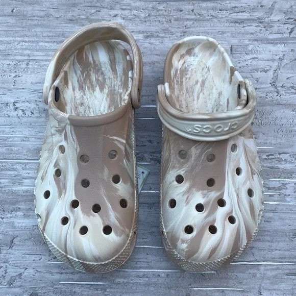 Чоловічі Crocs Baya Marbled Clog Chai/Multi — фото 8