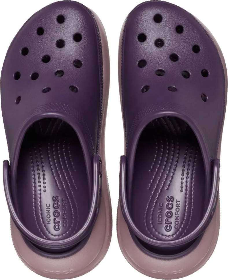 Жіночі Crocs Classic Crush Clog Dark Iris/Multi — фото 3