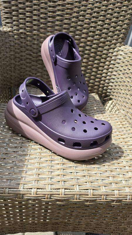 Жіночі Crocs Classic Crush Clog Dark Iris/Multi — фото 6