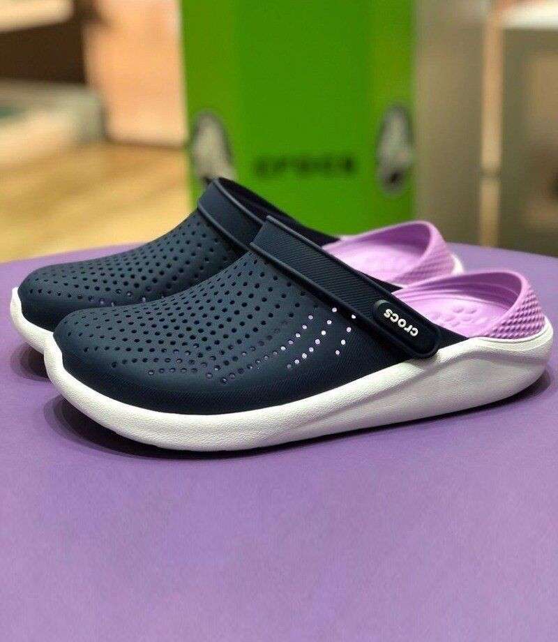 Жіночі Crocs LiteRide Clog Navy/Orchid — фото 2