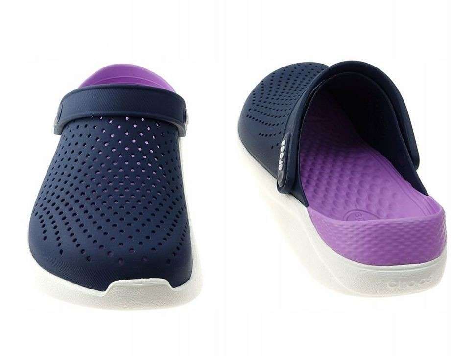 Жіночі Crocs LiteRide Clog Navy/Orchid — фото 6