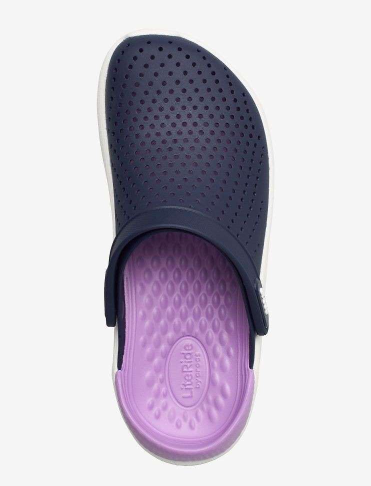 Жіночі Crocs LiteRide Clog Navy/Orchid — фото 8