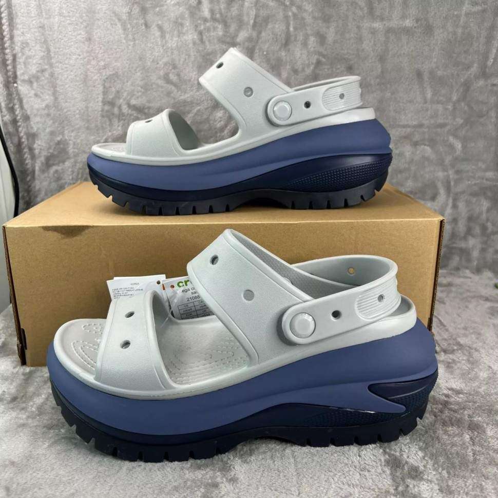 Жіночі Сандалі Crocs Mega Crush Matte Sandal Mirage / Multi — фото 2