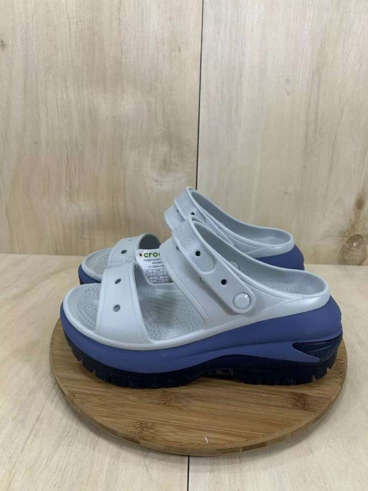 Жіночі Сандалі Crocs Mega Crush Matte Sandal Mirage / Multi — фото 3