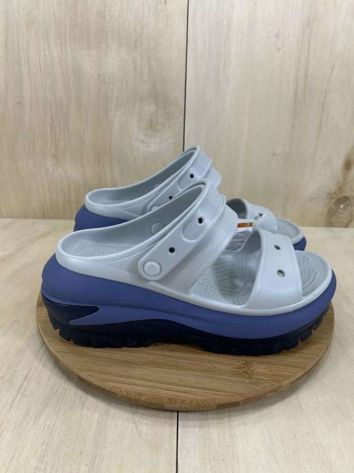 Жіночі Сандалі Crocs Mega Crush Matte Sandal Mirage / Multi — фото 5