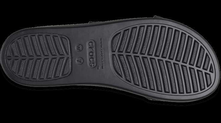 Жіночі шльопанці Crocs Brooklyn Croco Shine Buckle Black — фото 6