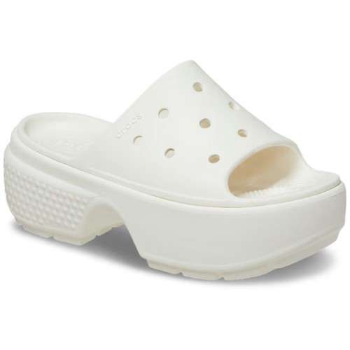 Жіночі шльопанці Crocs Stomp Slide Chalk — фото 12