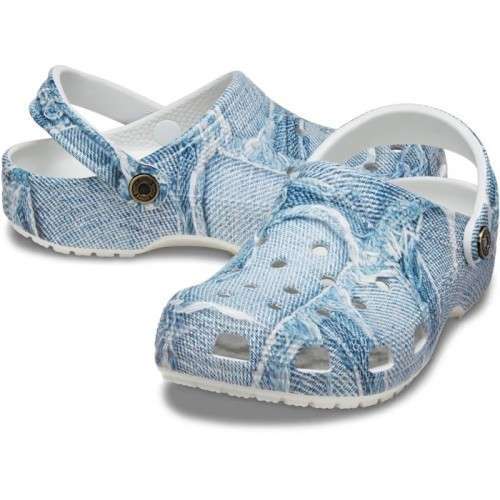 Жіночі Crocs Classic Denim Clog Light — фото 1