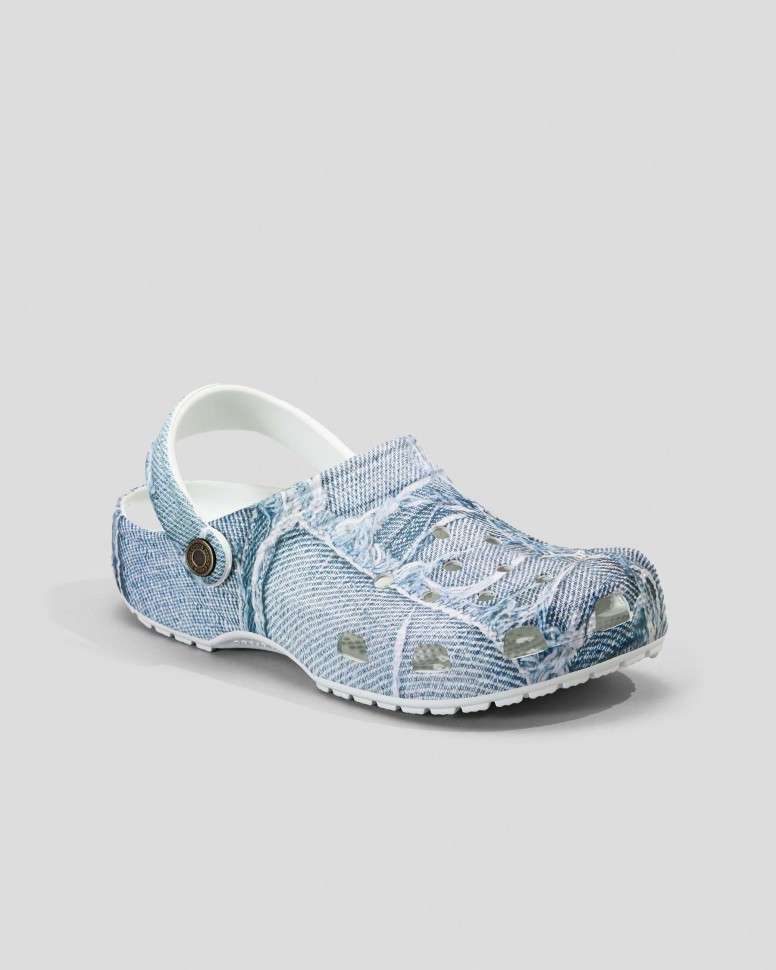 Жіночі Crocs Classic Denim Clog Light — фото 11