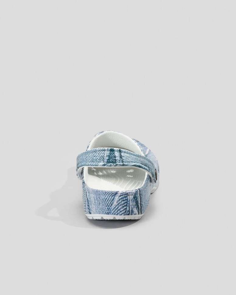 Жіночі Crocs Classic Denim Clog Light — фото 10