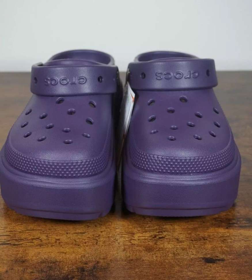 Жіночі Crocs Stomp Clog Dark Iris — фото 2