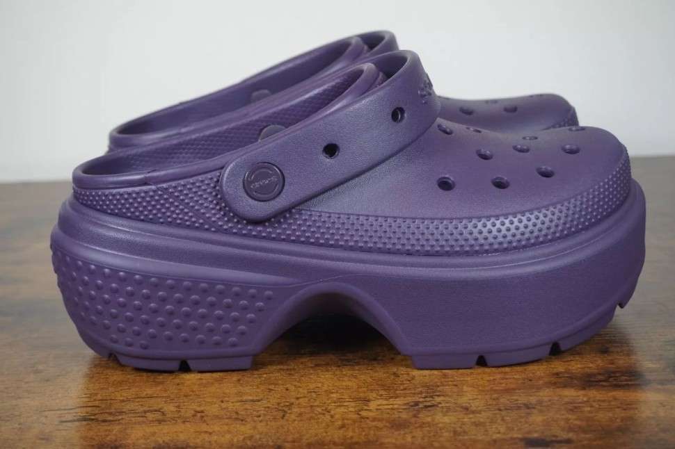 Жіночі Crocs Stomp Clog Dark Iris — фото 4