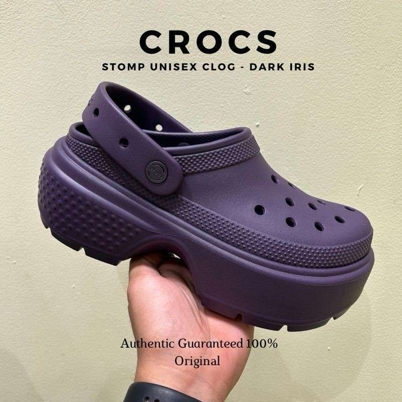 Жіночі Crocs Stomp Clog Dark Iris — фото 6