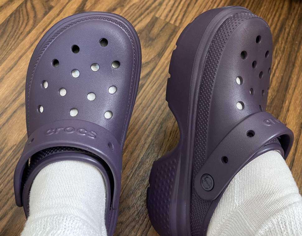 Жіночі Crocs Stomp Clog Dark Iris — фото 7