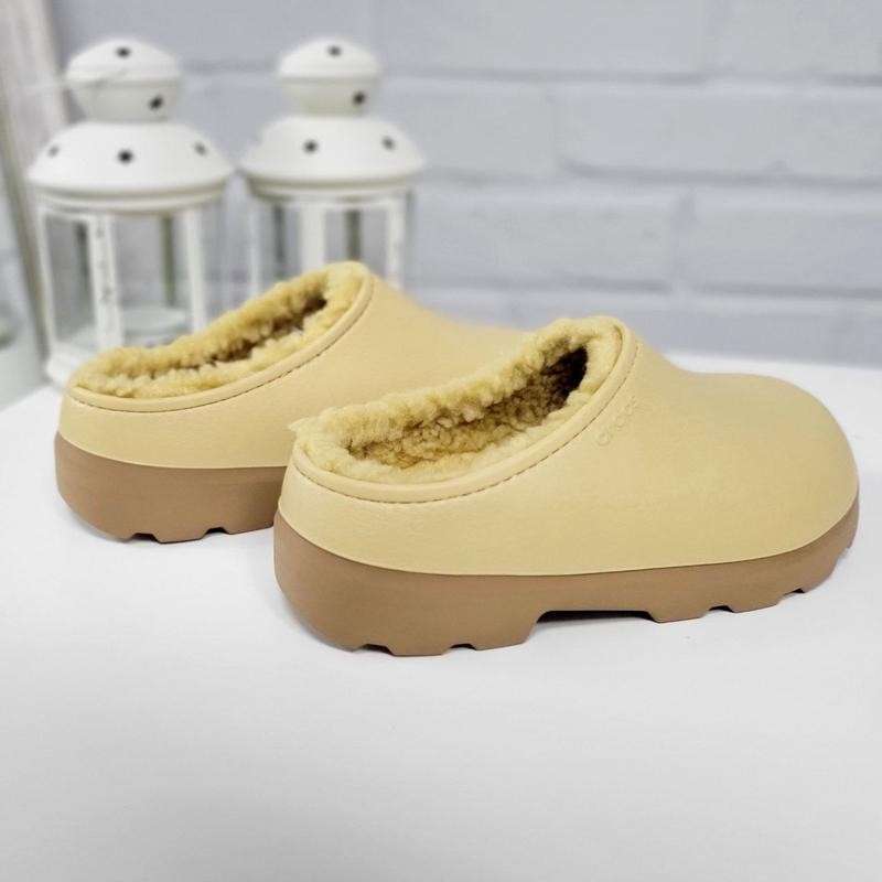 Жіночі Crocs утеплені Dylan Lined Clog Wheat — фото 3
