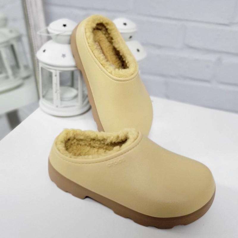 Жіночі Crocs утеплені Dylan Lined Clog Wheat — фото 5