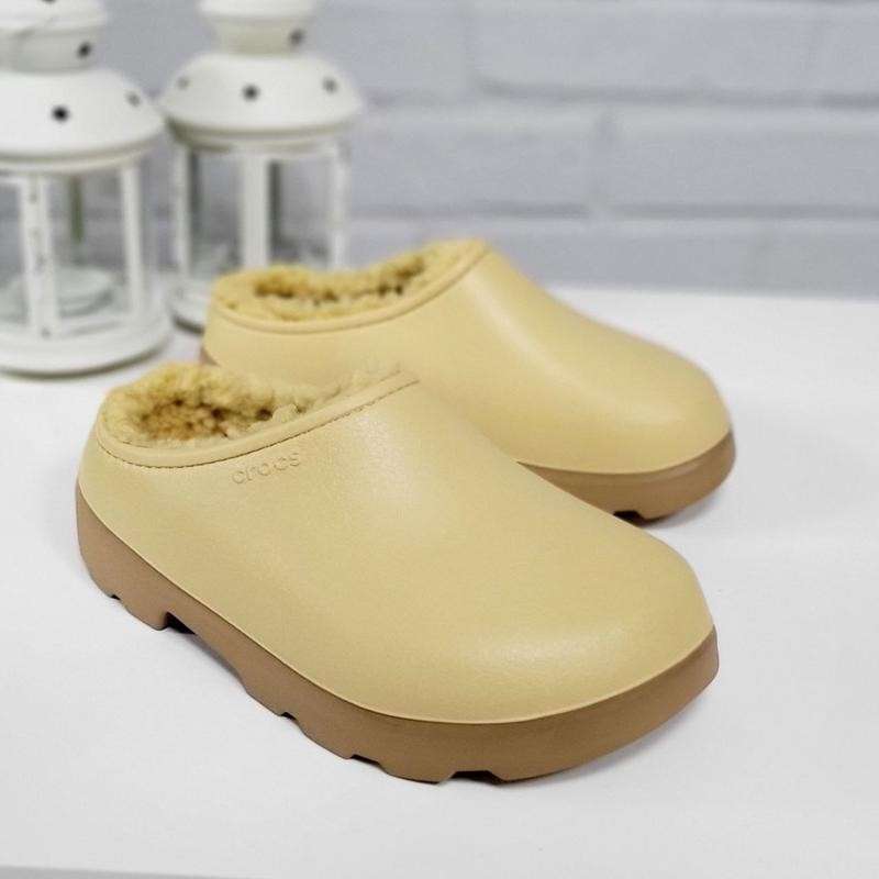 Жіночі Crocs утеплені Dylan Lined Clog Wheat — фото 6