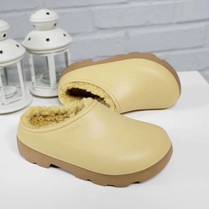 Жіночі Crocs утеплені Dylan Lined Clog Wheat — фото 7
