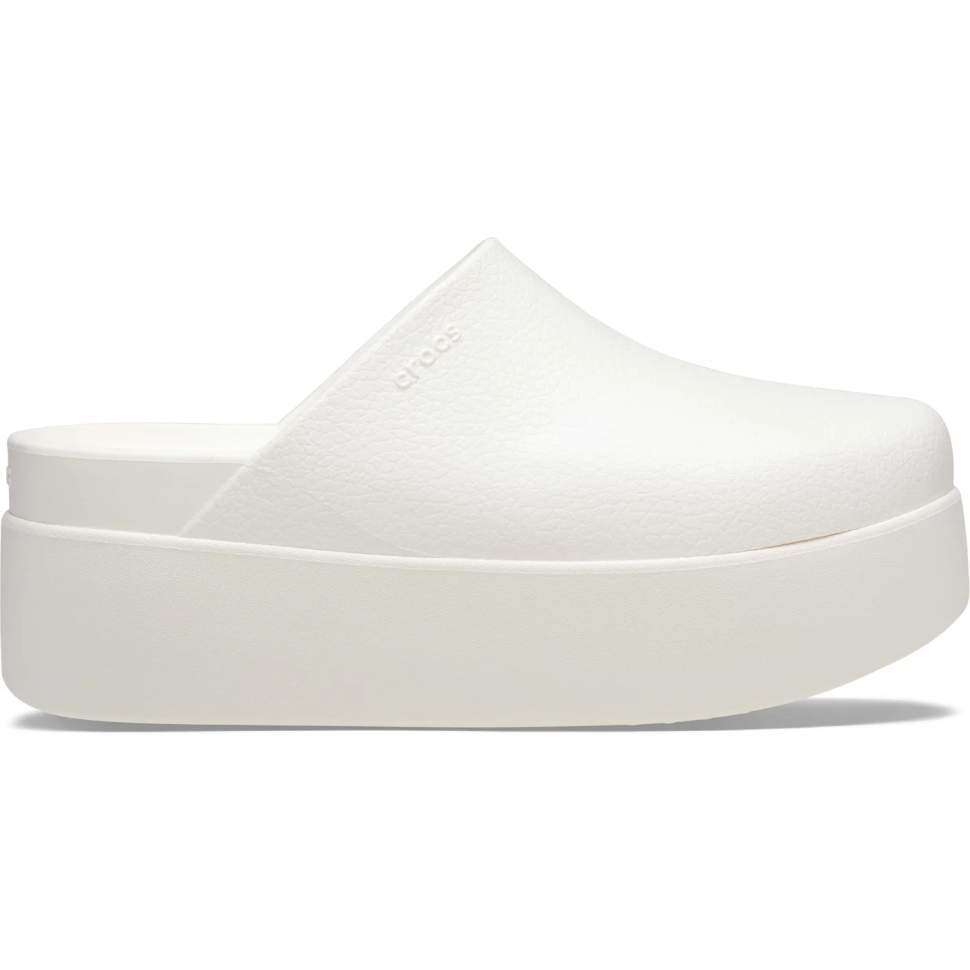 Жіночі шльопанці Crocs Dylan Platform Clog Chalk — фото 5