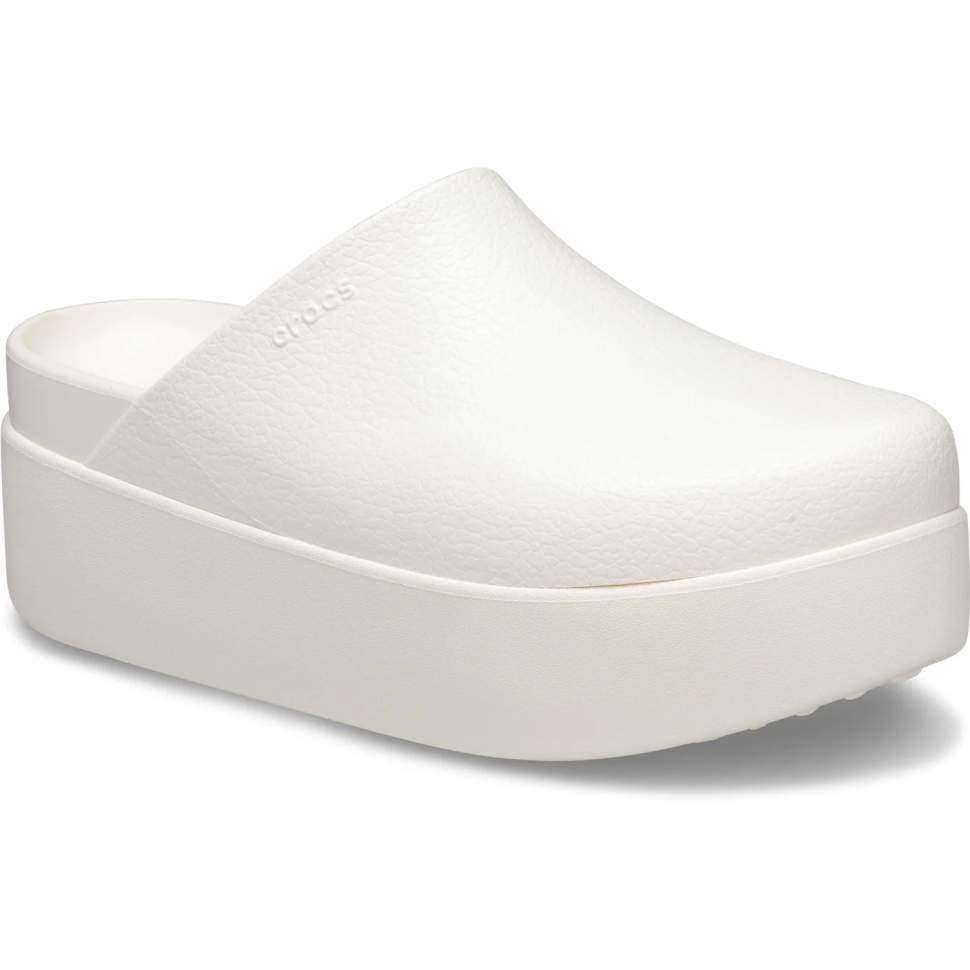 Жіночі шльопанці Crocs Dylan Platform Clog Chalk — фото 6